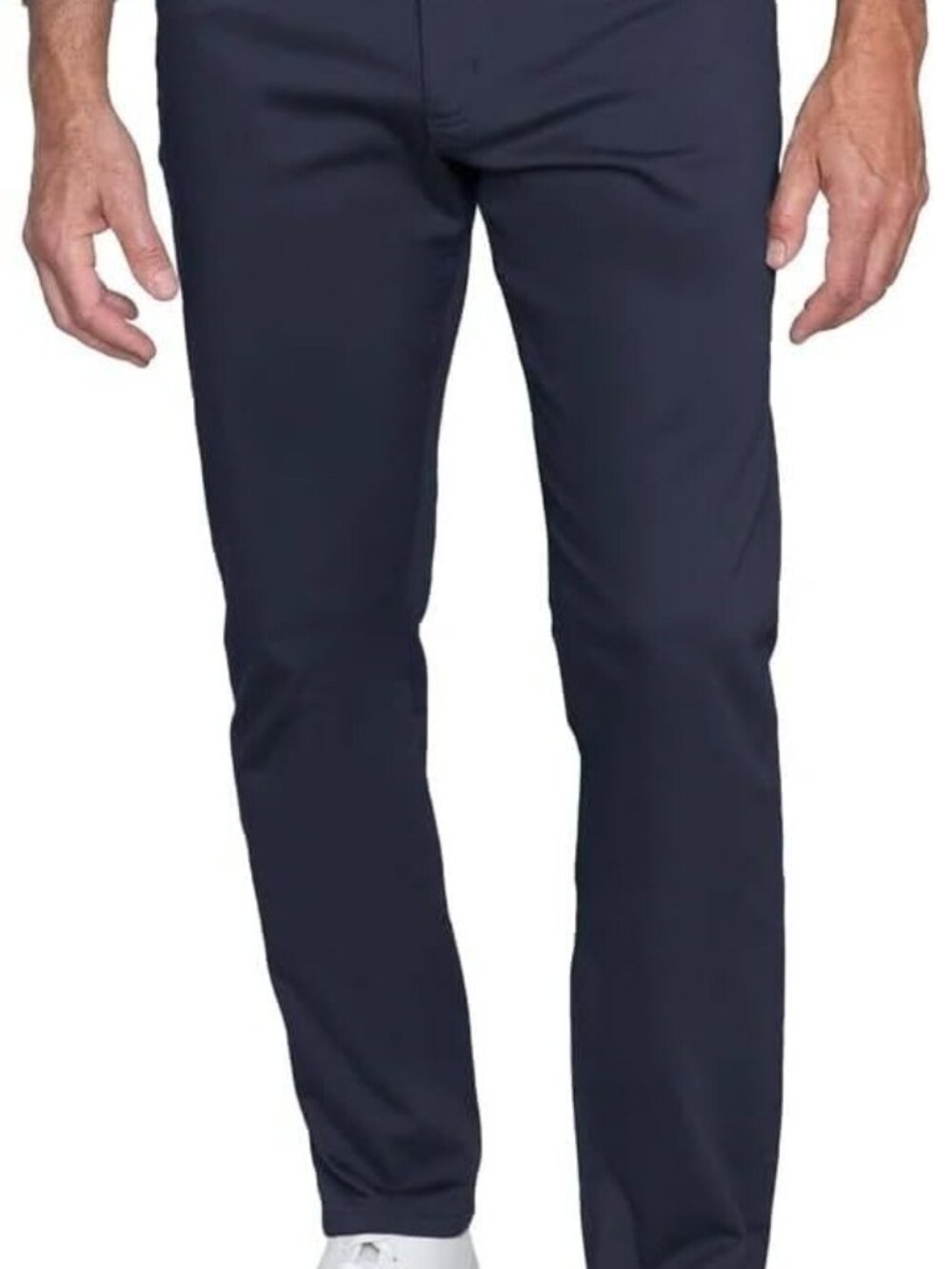 English Laundry Men's Straight Fit Pant, Size 40x32 Stretch, 5 Pocket, Blue